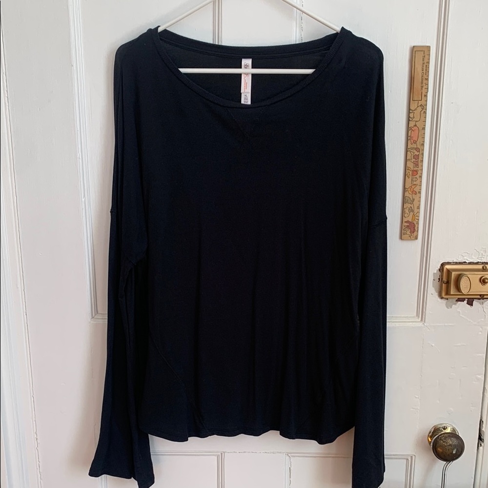 Black Long Sleeve Women's Top